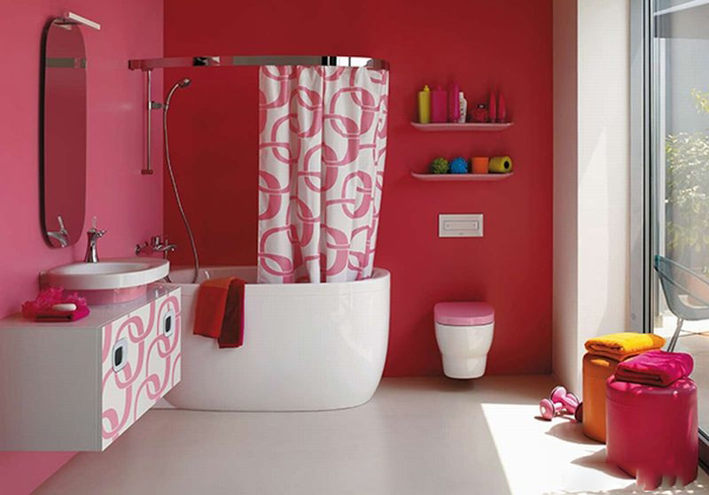 Краска для ванной комнаты: как правильно отделать стены в ванной